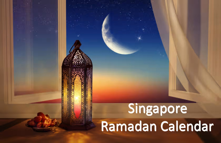 Ramadan 2025 Calendar in Singapore