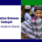 difference between sadaqah and lillah