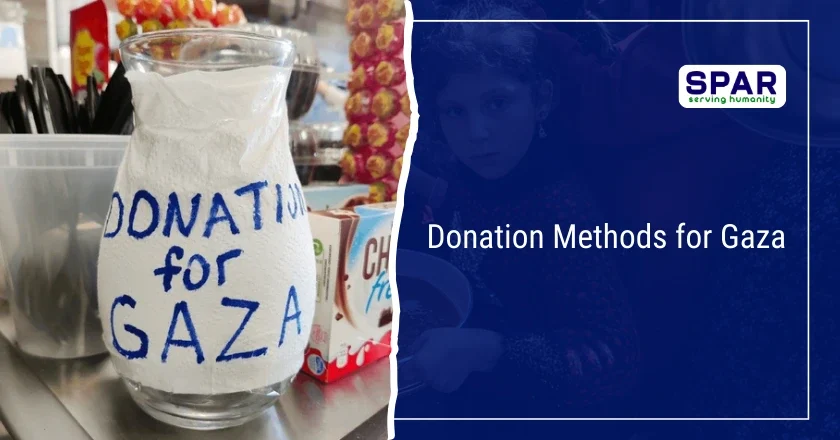 Donation Methods for Gaza