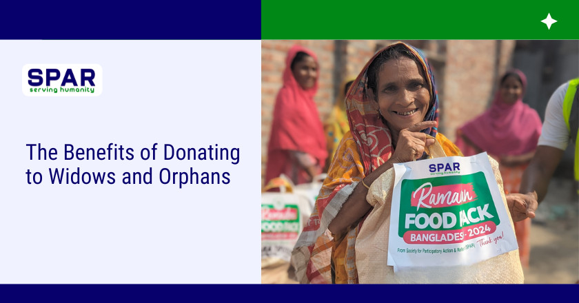 Benefits of Donating to Widows and Orphans