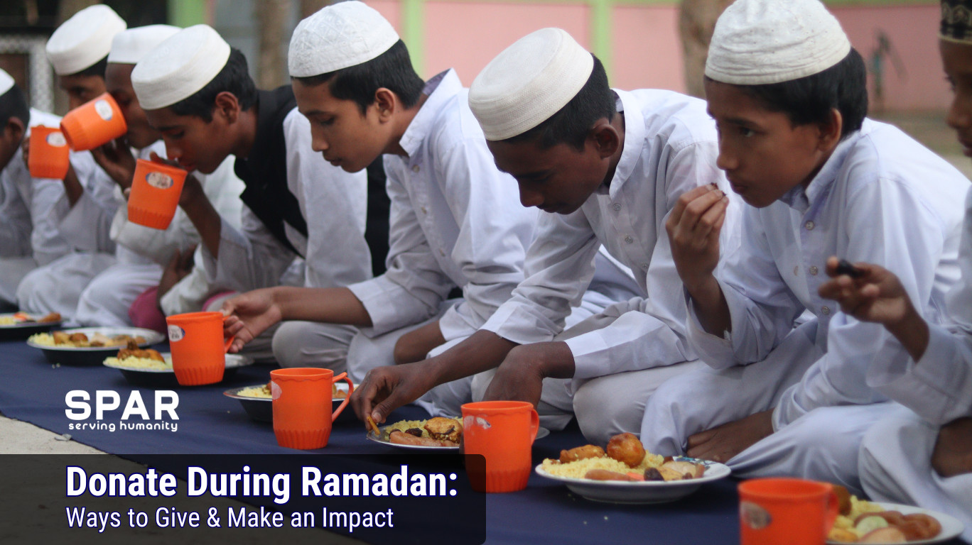 donate during Ramadan​