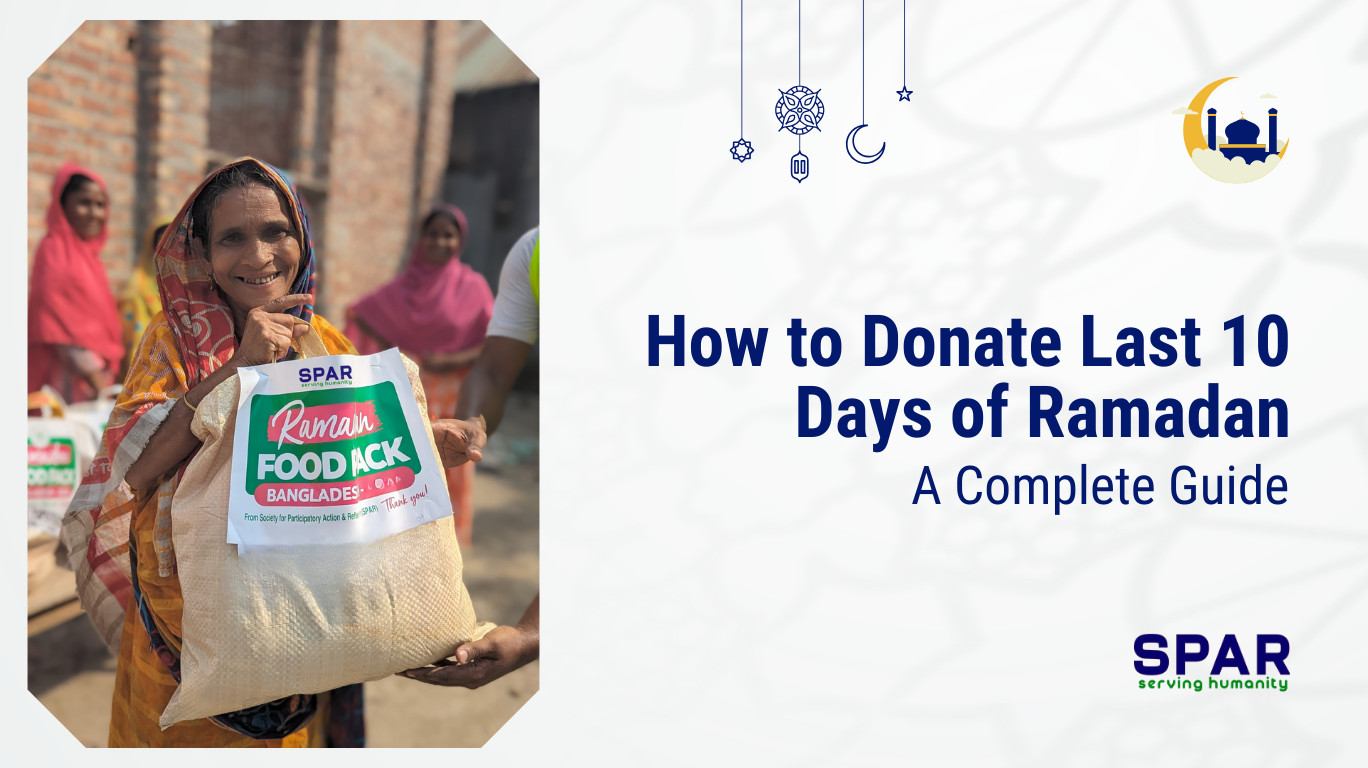 donate last 10 days of Ramadan​