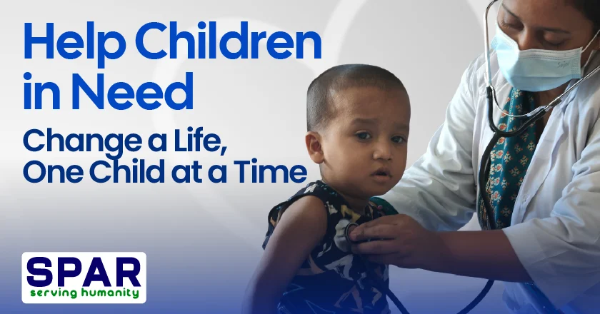 Help Children in Need Event: Change a Life, One Child at a Time 3 How SPAR Project Can Support You