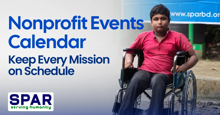 Nonprofit Events Calendar: Keep Every Mission on Schedule 3 How SPAR Project Uses Its Events Calendar