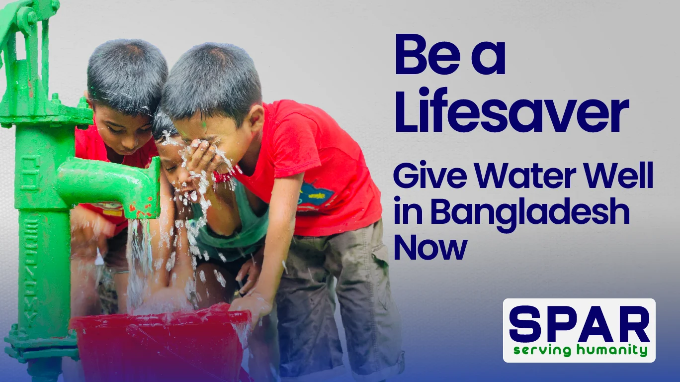 donate water well in Bangladesh