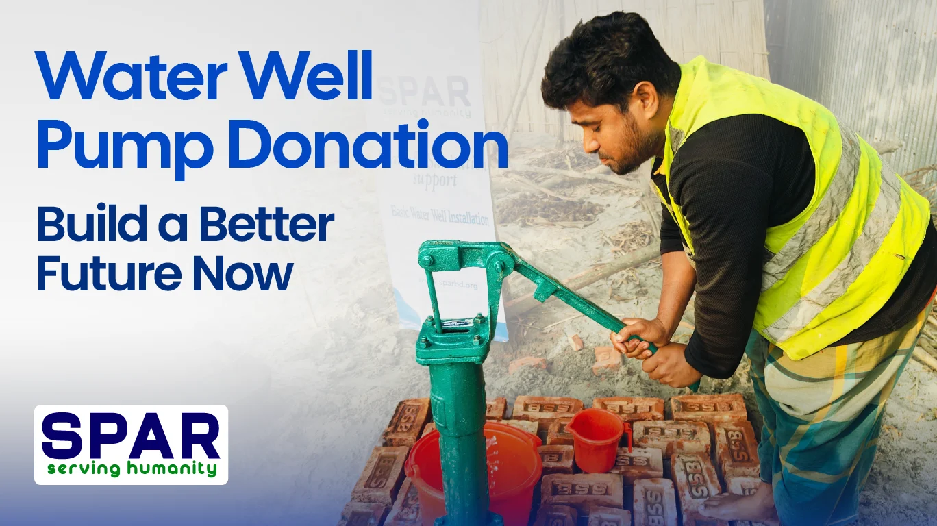 water well pump donation