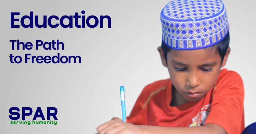 Orphan in Need Charity: Giving Hope and Building Futures 5 Education The Path to Freedom