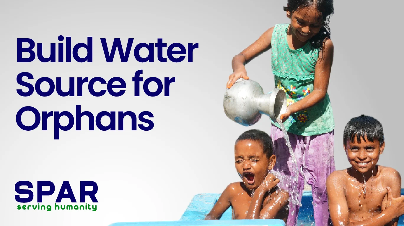 build water source for orphans