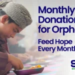 monthly food donations for orphans