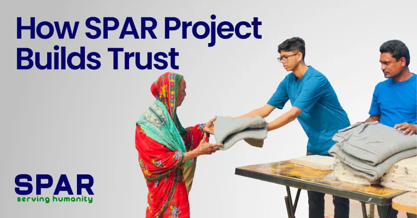Give a Child Warmth: Sponsor Winter Kit Now 4 How SPAR Project Builds Trust and Gets Results