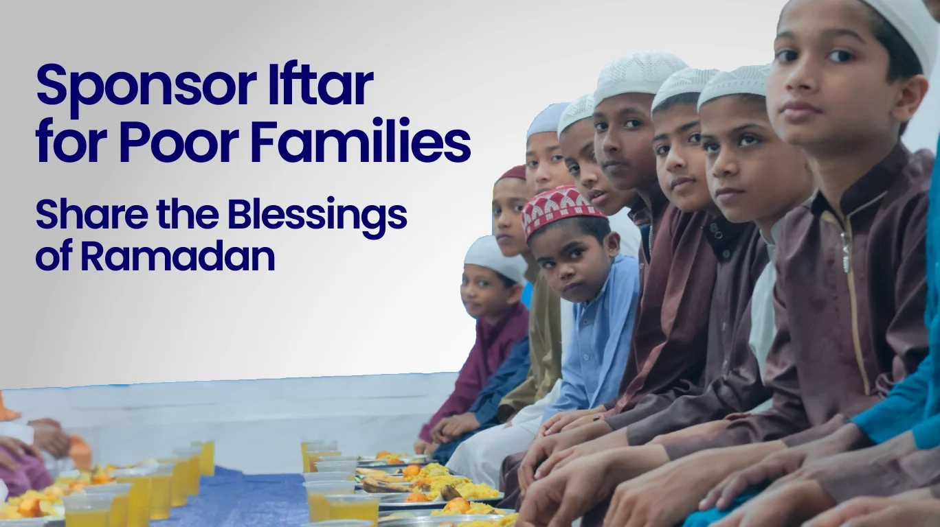 sponsor Iftar for poor families
