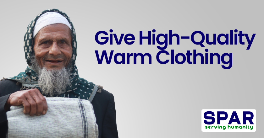 Give High-Quality Warm Clothing