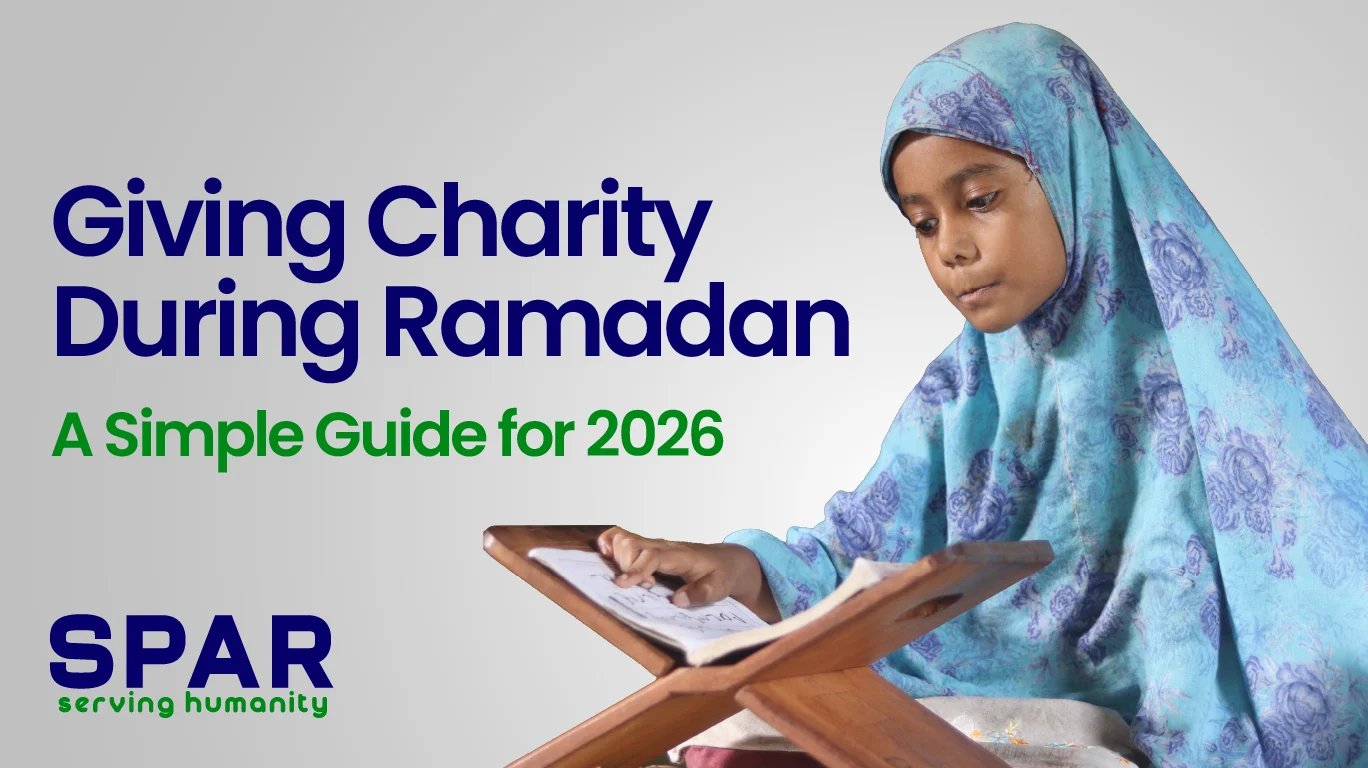 Giving charity during Ramadan