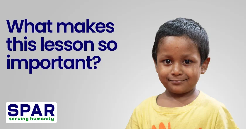 What makes this lesson so important