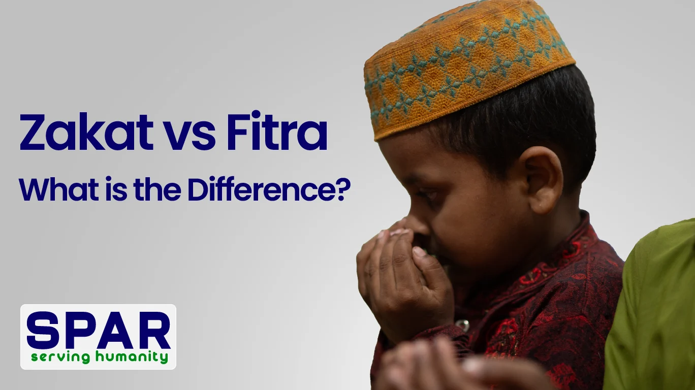 difference between zakat and fitra