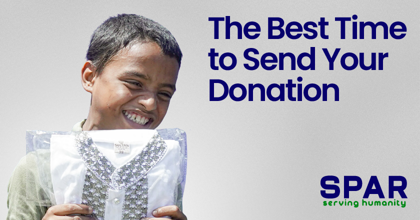 The Best Time to Send Your Donation