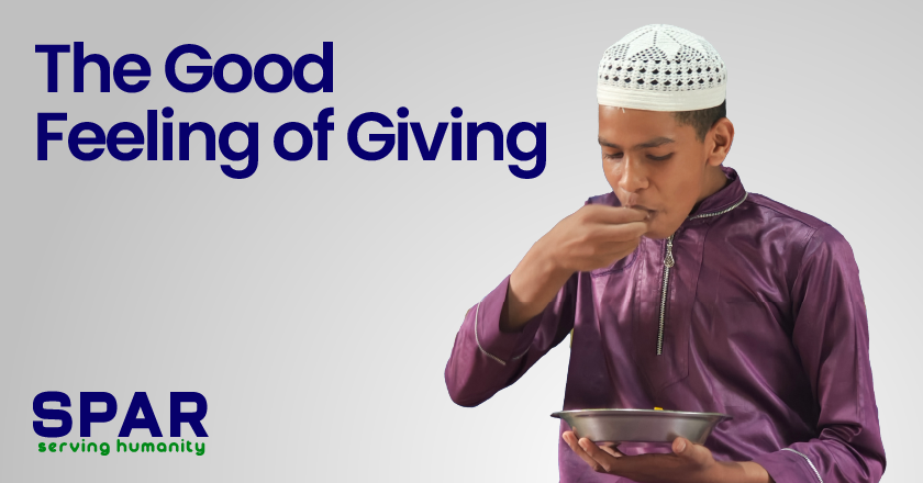 The Good Feeling of Giving
