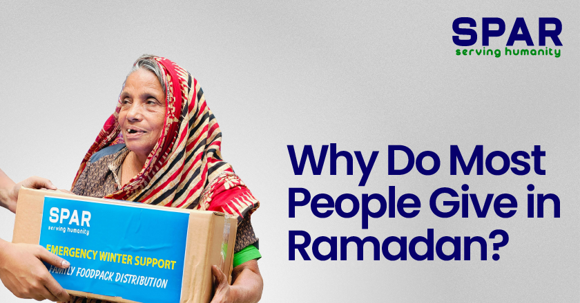 Why Do Most People Give in Ramadan?