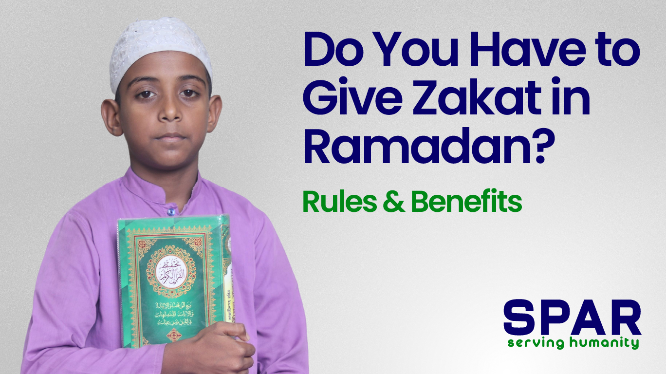 Do you have to give zakat in ramadan​?