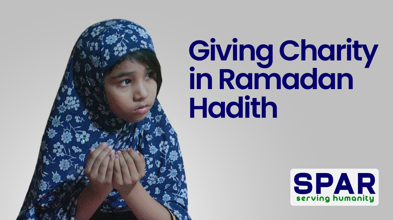 giving charity in ramadan hadith​