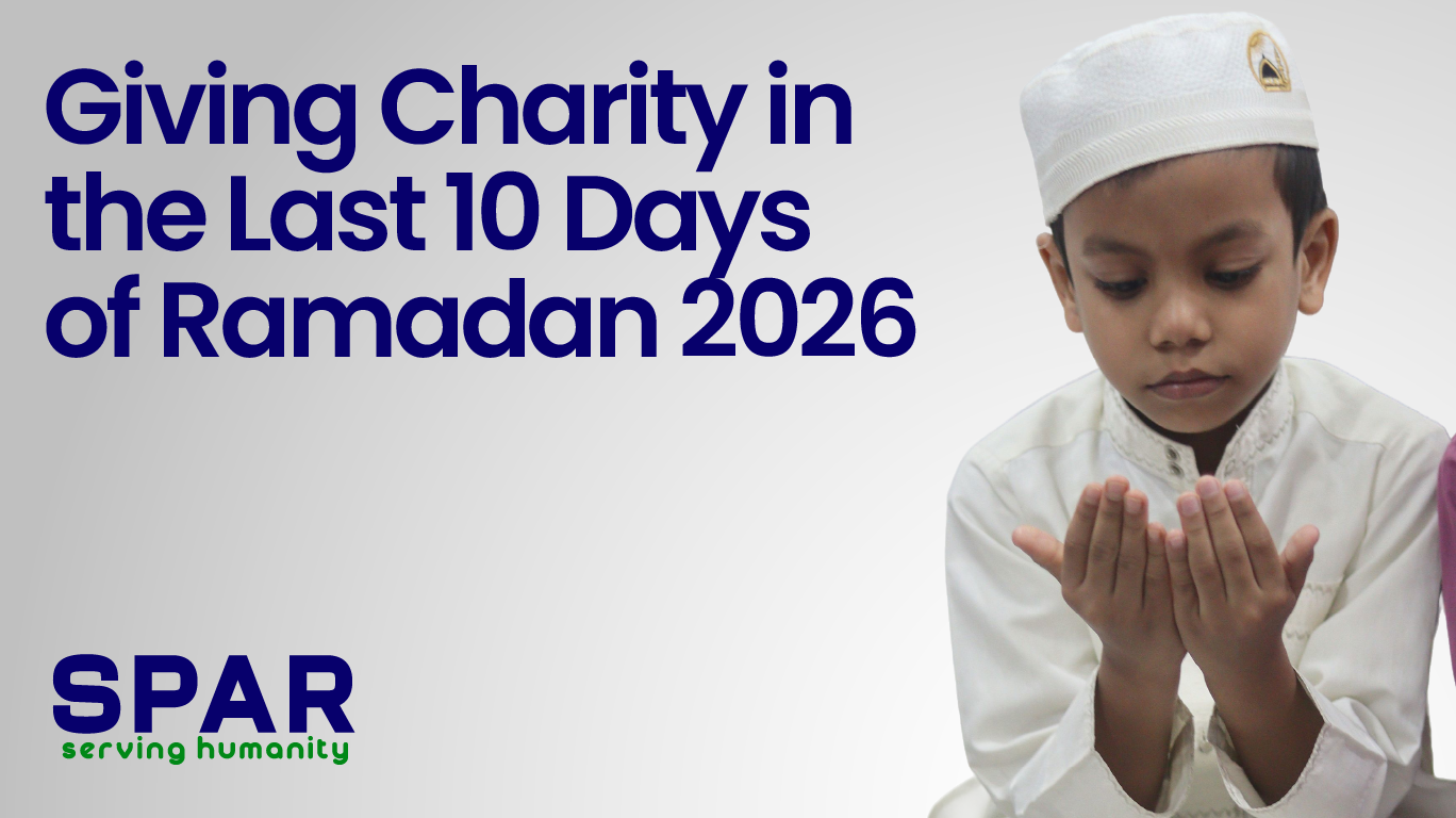 giving charity in the last 10 days of ramadan​