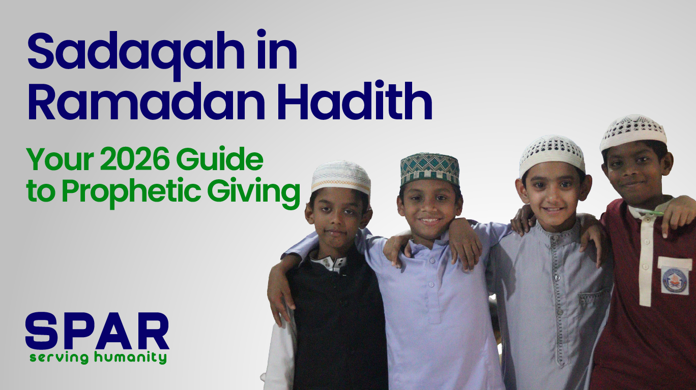 sadaqah in ramadan hadith​