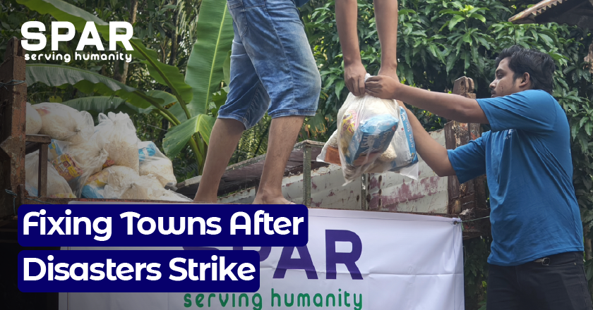 Fixing Towns After Disasters Strike