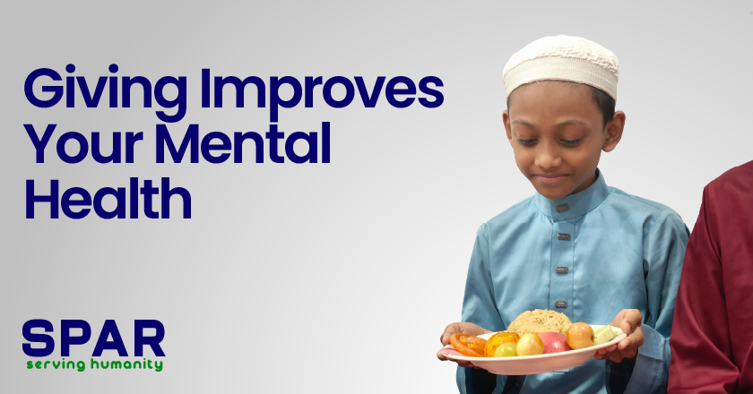 Giving Improves Your Mental Health