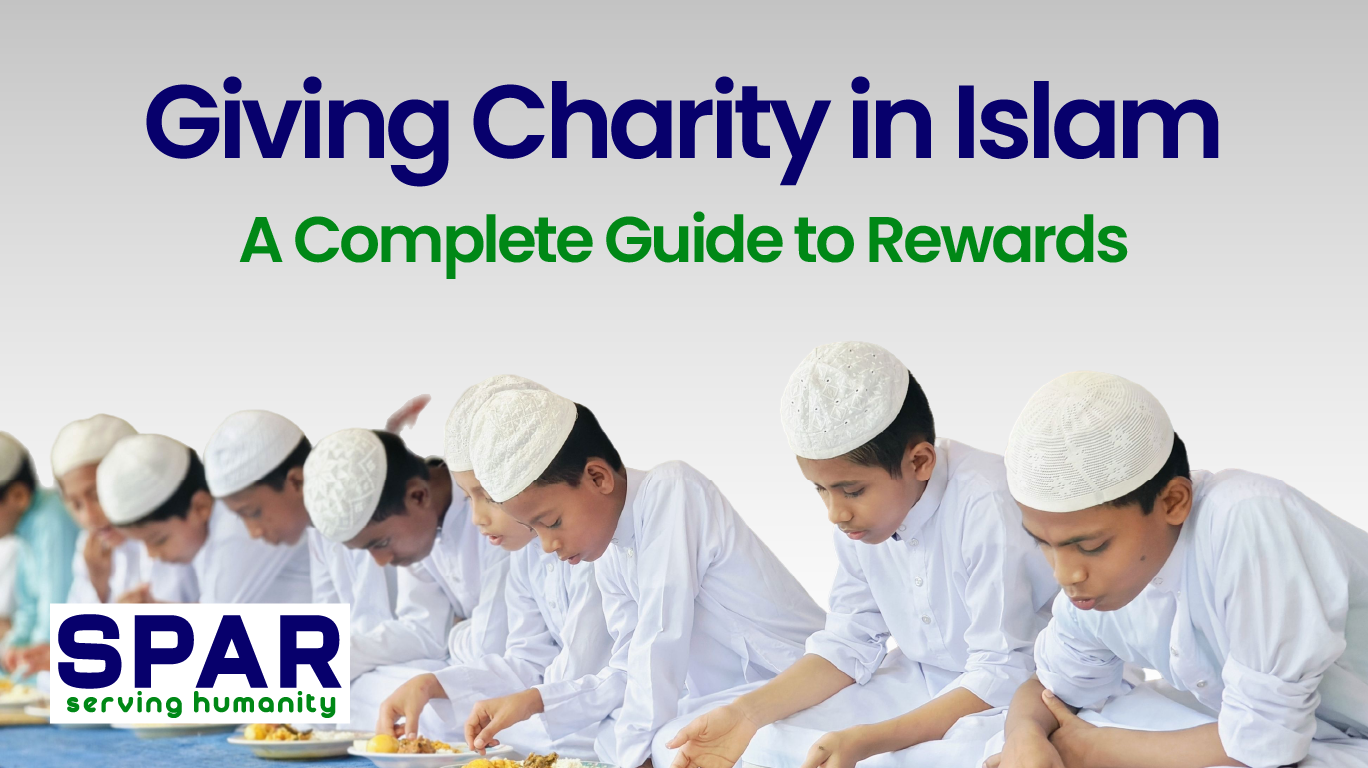 Giving charity in islam​