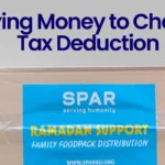 Giving money to charity tax deduction