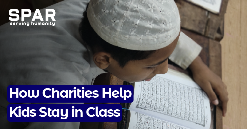 How Charities Help Kids Stay in Class?