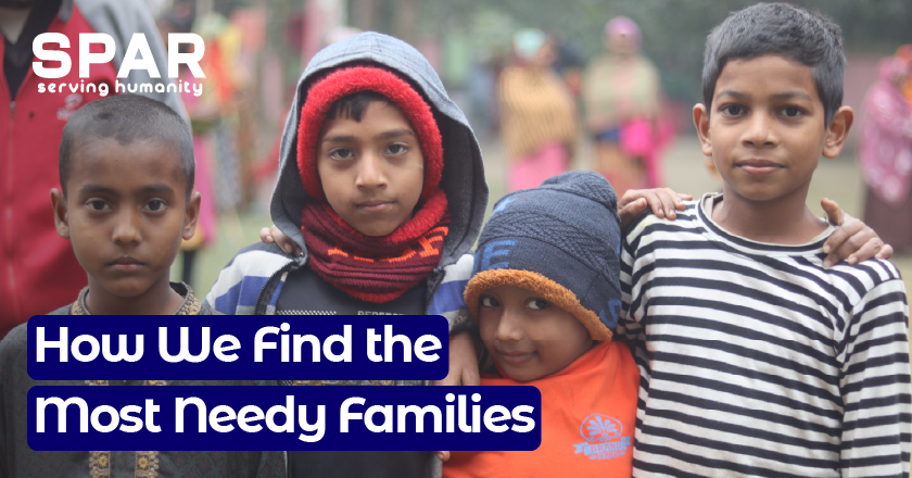 How We Find the Most Needy Families?