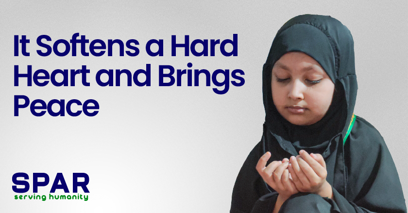 10 Spiritual Benefits of Sponsoring an Orphan in Islam 4 It Softens a Hard Heart and Brings Peace