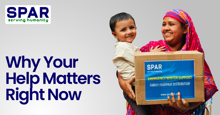 Why Your Help Matters Right Now?