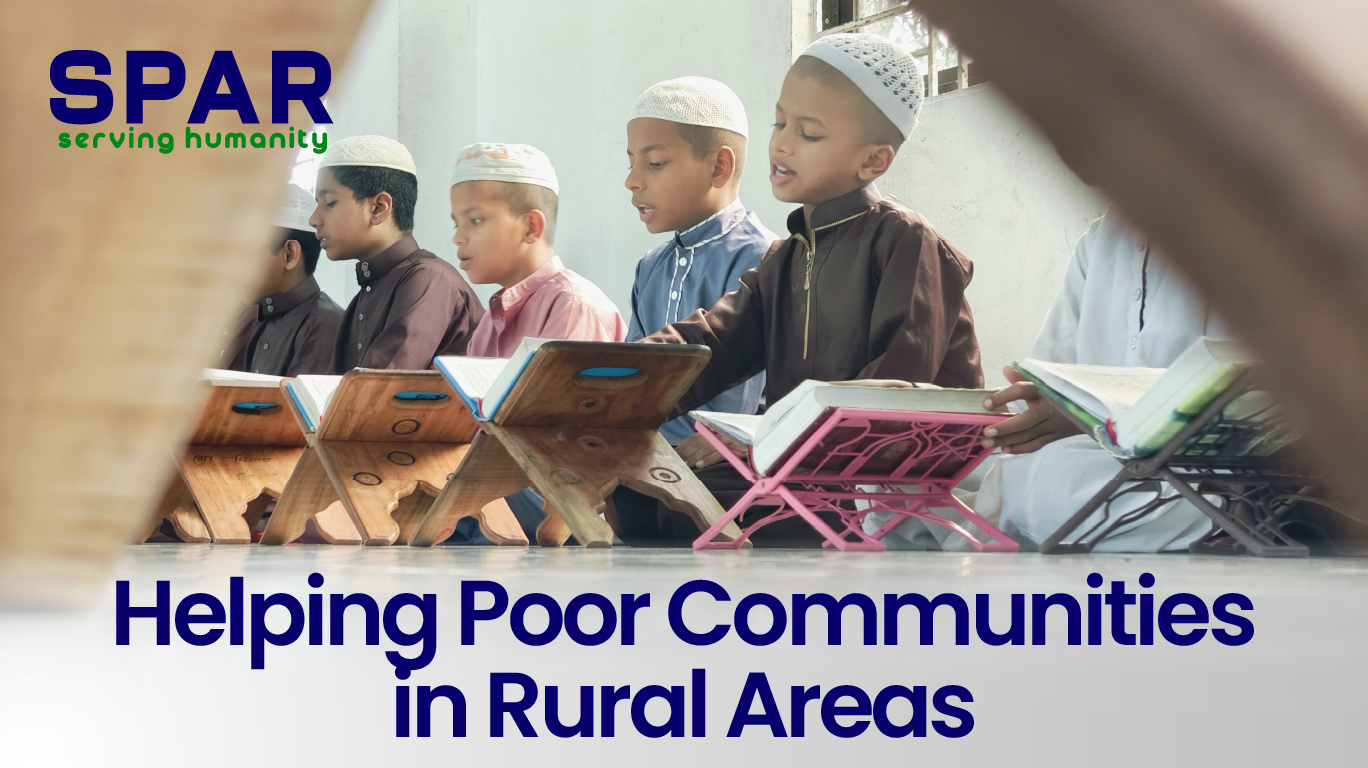 helping poor communities in rural areas