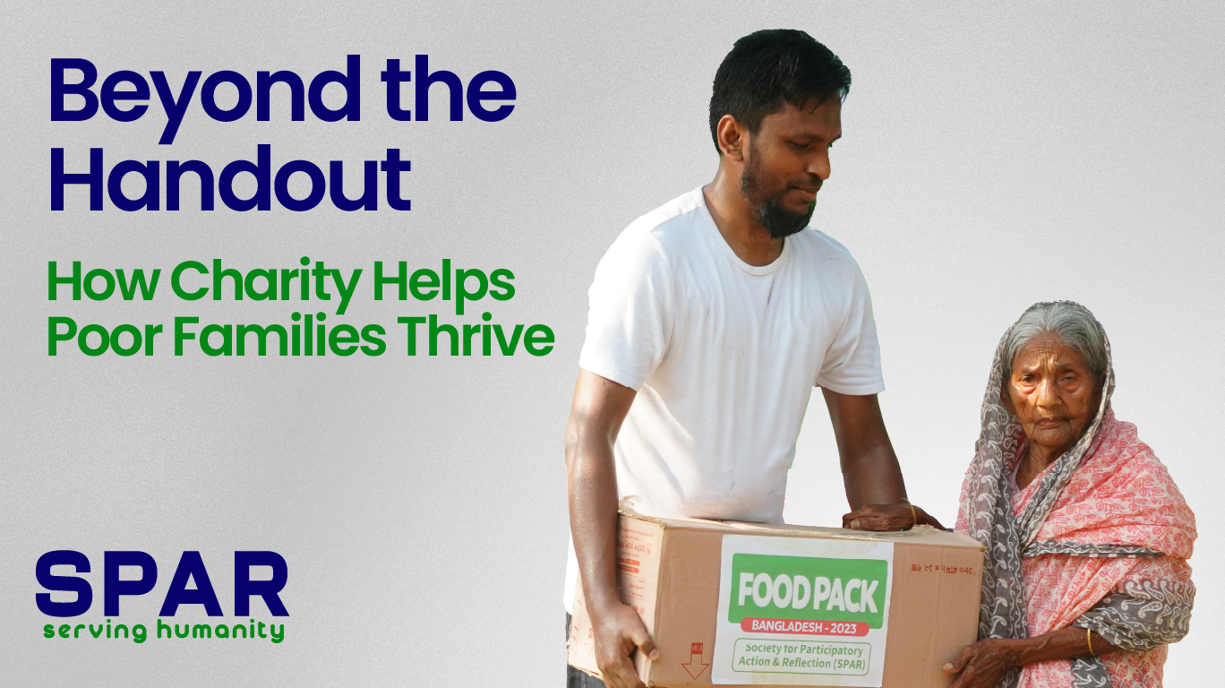 how charity helps poor families