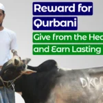 Reward for qurbani