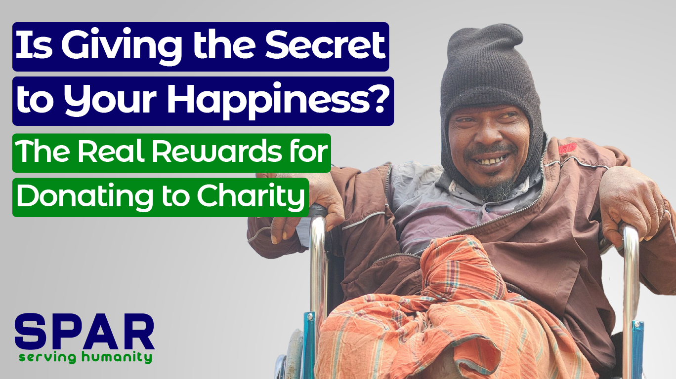 Rewards for donating to charity​