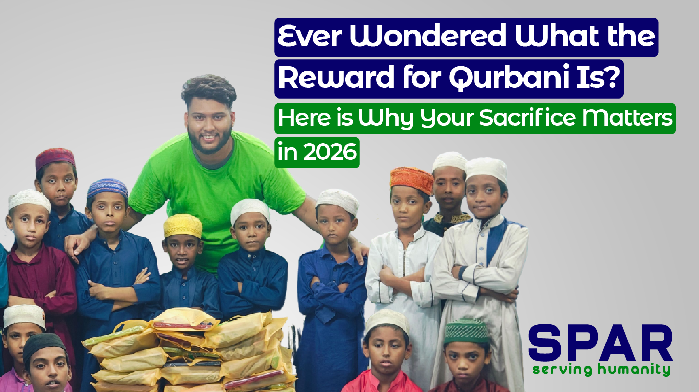 What is the reward for qurbani