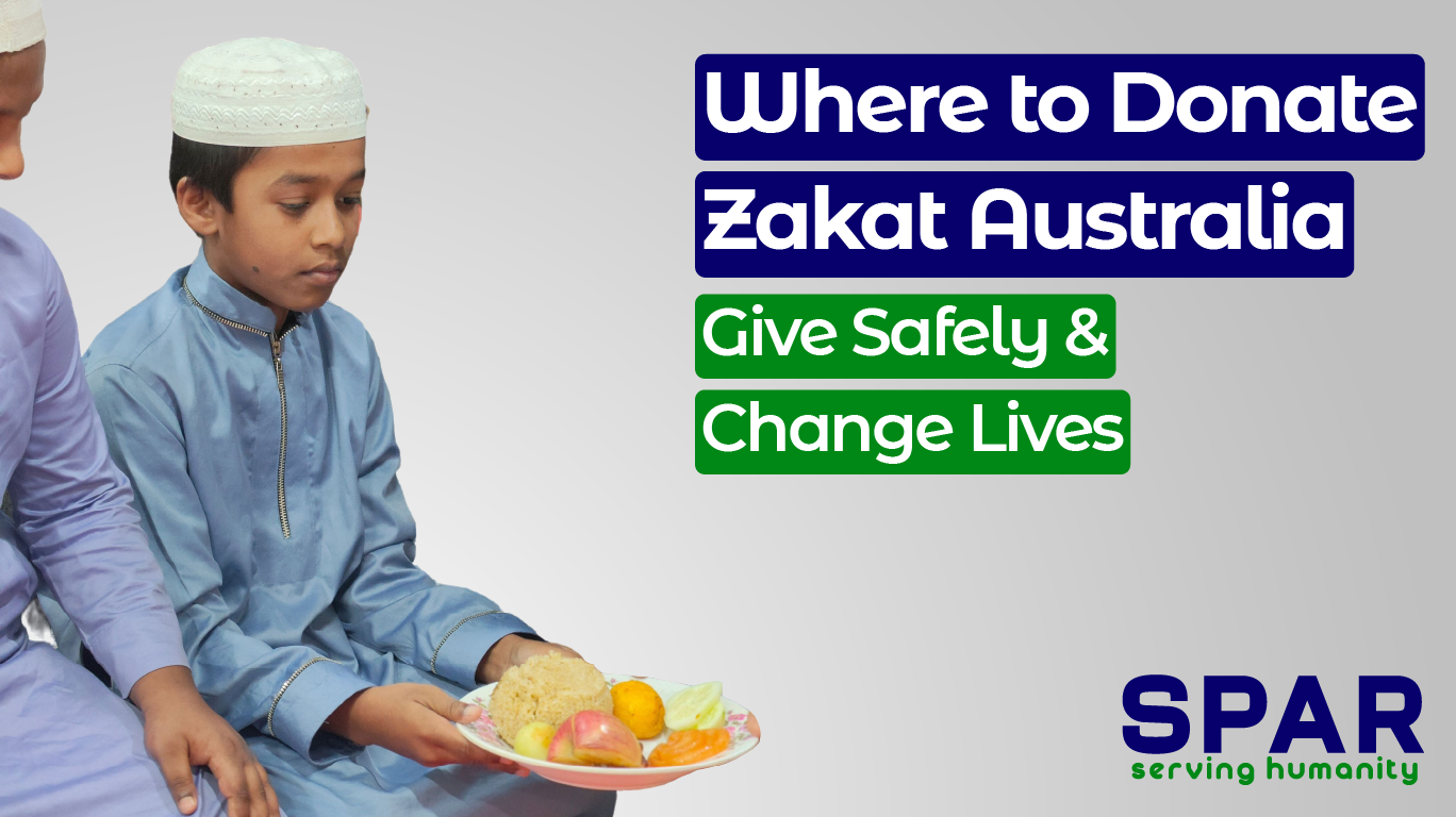 Where to donate zakat Australia?​