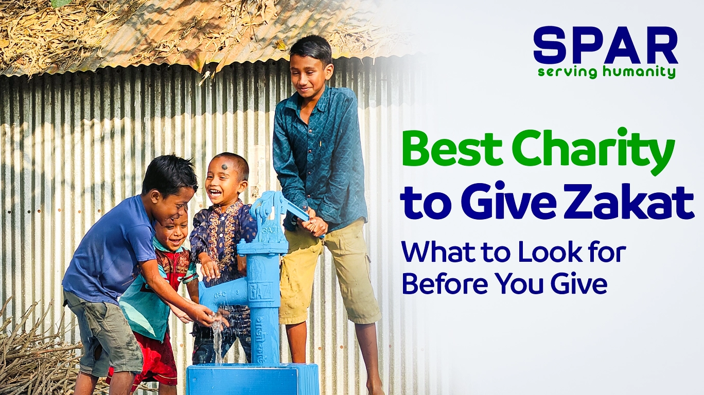 Best charity to give zakat​