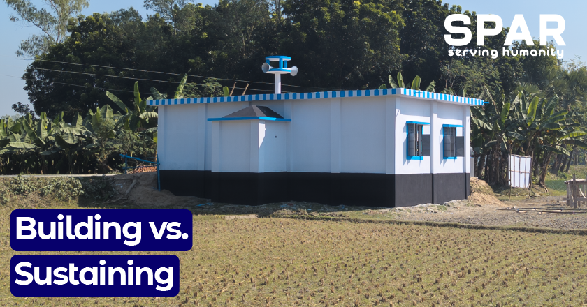 Mosque Sadaqah Jariyah: The Hadith, the Proof, and the Palace Waiting for You in Jannah 4 Building vs. Sustaining
