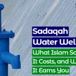 sadaqah water well