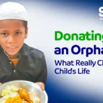 Donating to orphanage