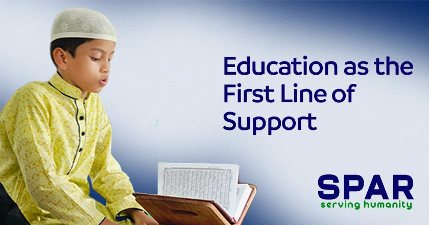Education as the First Line of Support