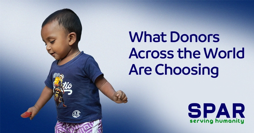 What Donors Across the World Are Choosing