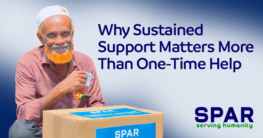 Why Sustained Support Matters More Than One-Time Help