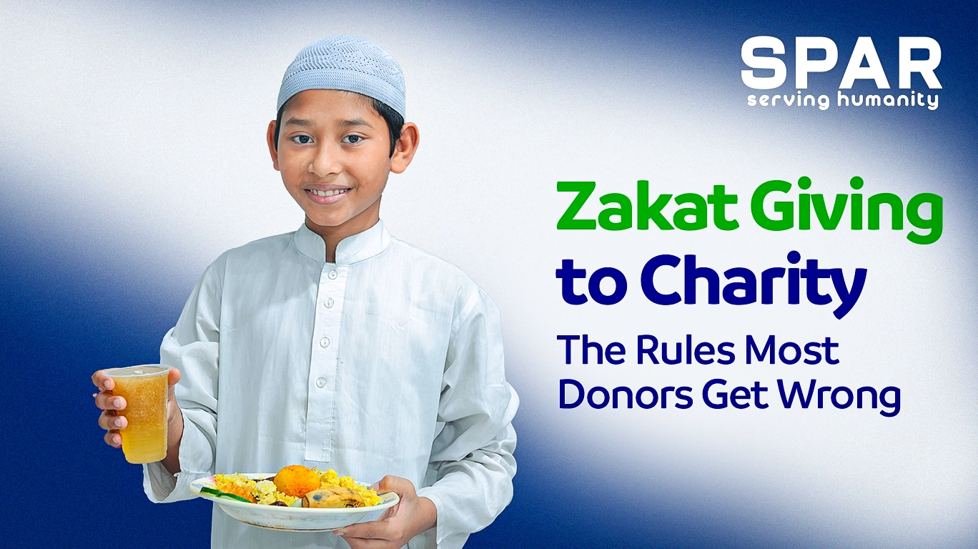 Zakat giving to charity​